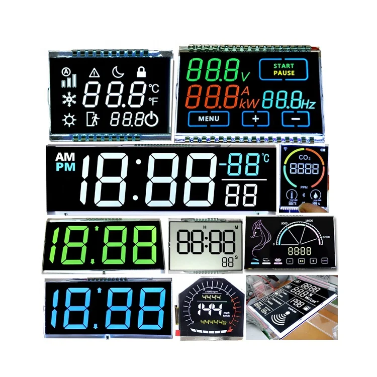 Custom Specially Designed Electricity Meters LCD According To Customer Needs Meter Customized Monophase Energy meter LCD Display