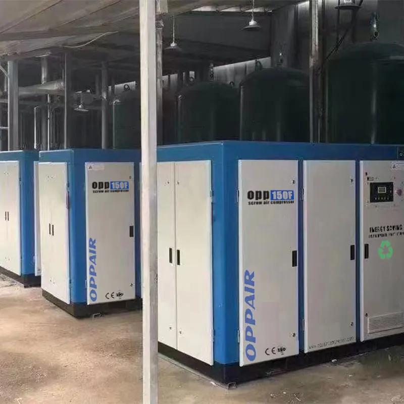 Лучшая цена, мощный удобный энергосберегающий винтовой воздушный компрессор 45 кВт для цементной промышленности, промышленный бесшумный винтовой компрессор