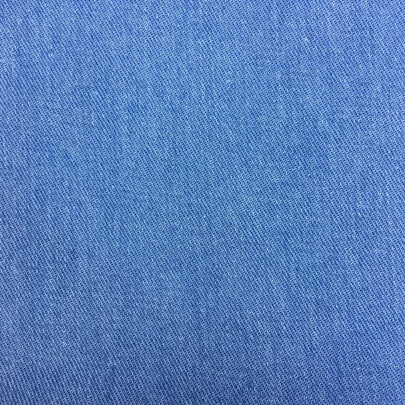 41021-Twill 180gsm Medium Weight Denim Look Style 85% Cotton 15% Hemp Blended Fabric For Pants Suits