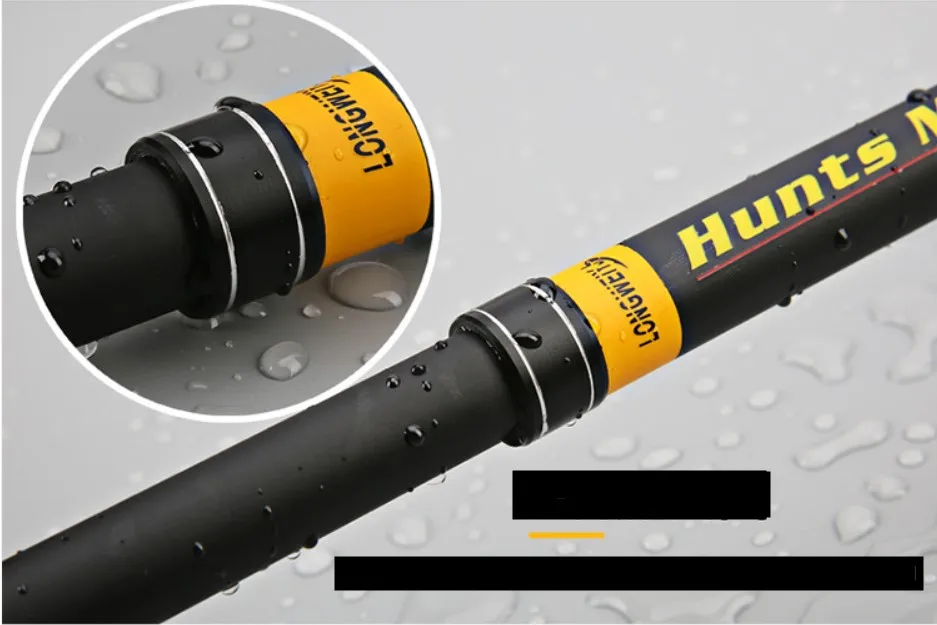 2.1M 2.4M 2.7M 3.0M 3.6M 3.9M 4.2M 4.5M Sea Saltwater Carbon Fiber Telescopic Fishing Spinning Rod