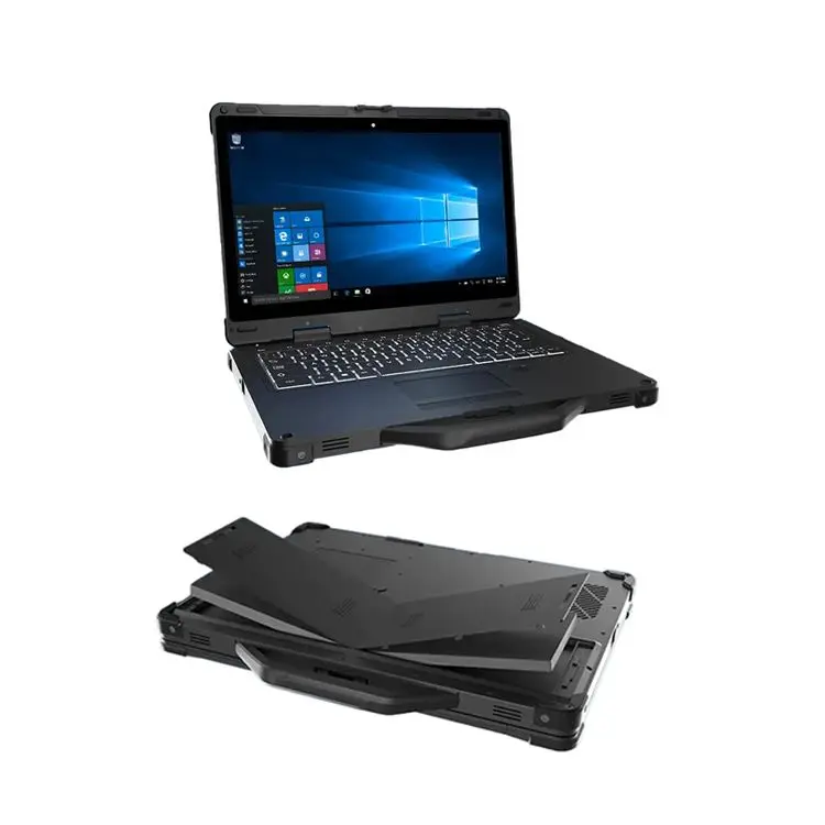 Best 13 Inch 11th Generation Intel i5 i7 Processor Win10 OEM Service Shockproof Rugged Laptop Computer