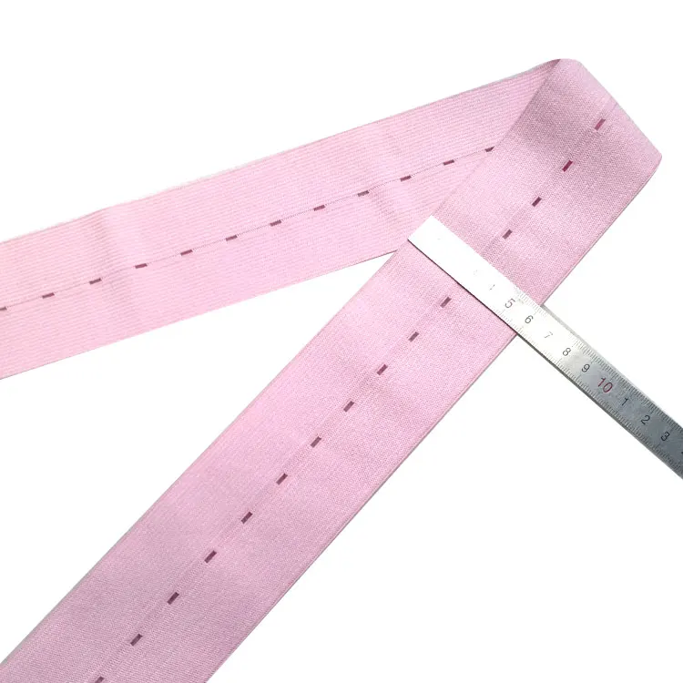 EK004 manufacturer supply custom made nylon soft wide DTM elastic adjuster band for maternity use