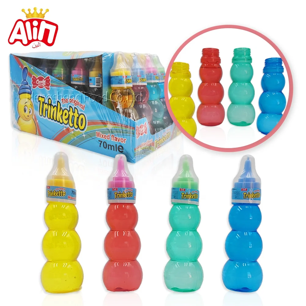 oem  wholesale  spray candy liquid food  Chinese characteristic gourd  Bottle Shape Liquid Candy