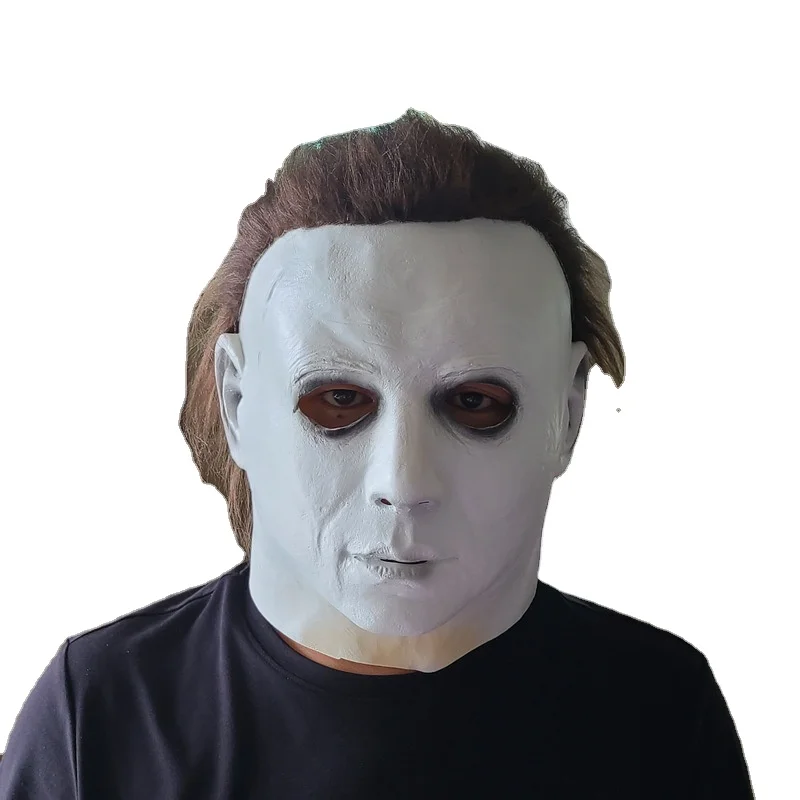 Horror Halloween Michael Myers Mask Trick or Treat Studios Scary Cosplay Full Head Latex Mask Halloween Party Supplies