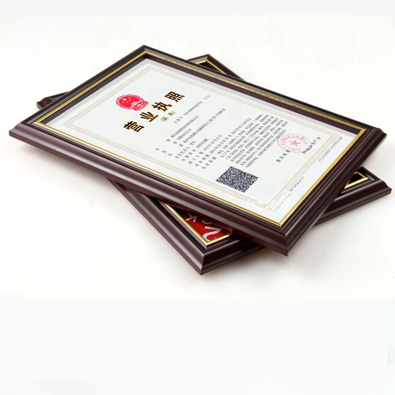 Plastic certificate frames wholesale diploma Frames for graduation