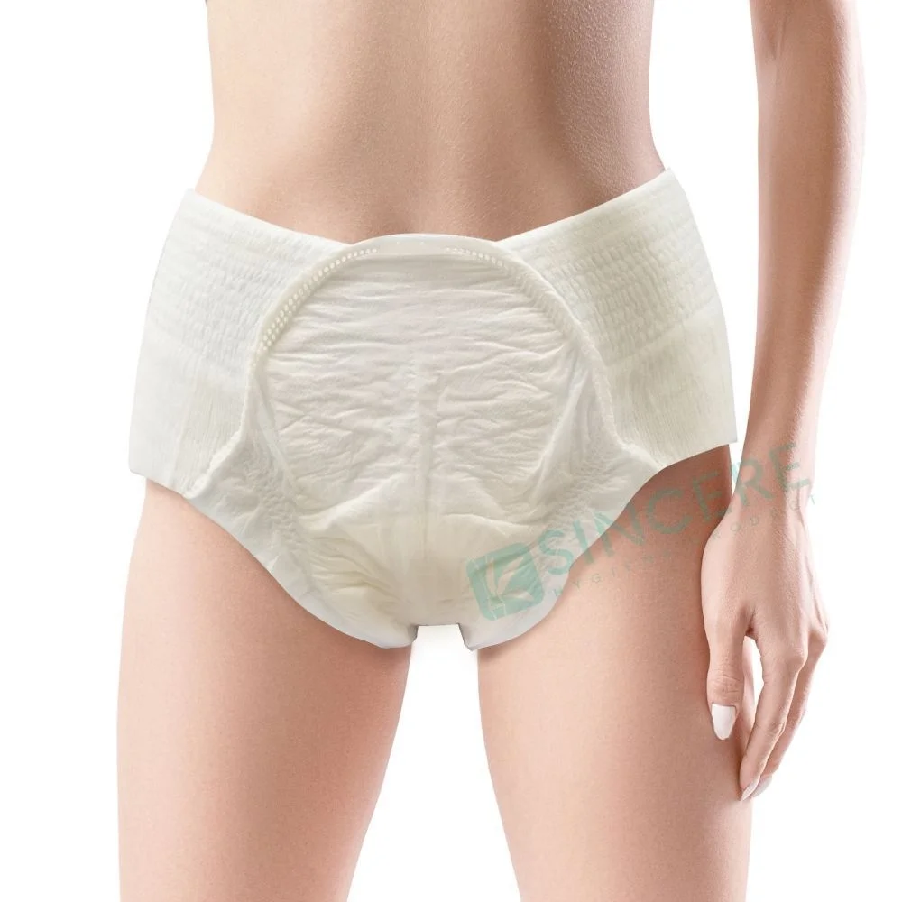 Customized Cheap Lady Women disposable menstrual korea brand sanitary pants period diaper