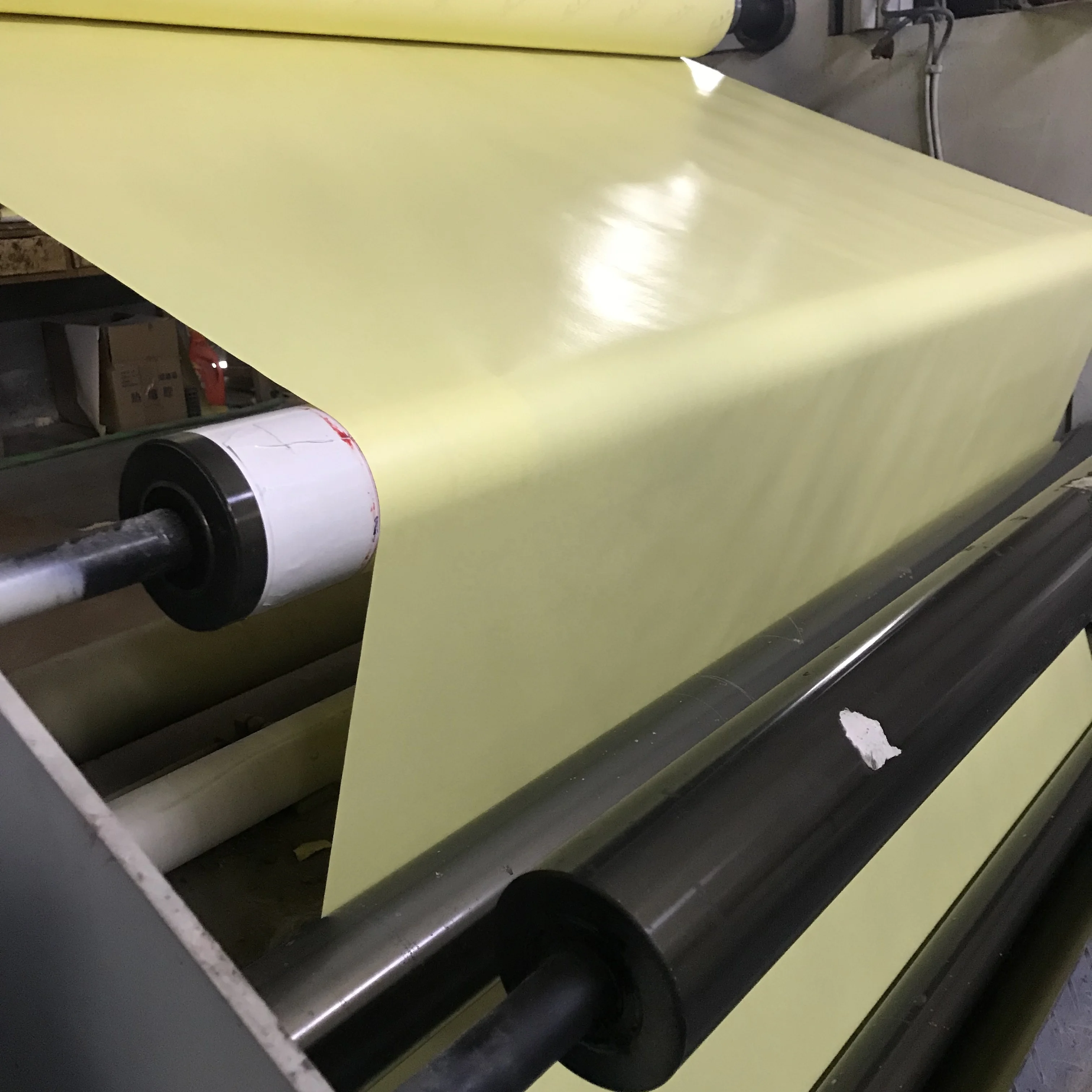 Self Adhesive Waterproof Transparent PVC Film Sticker Label Paper