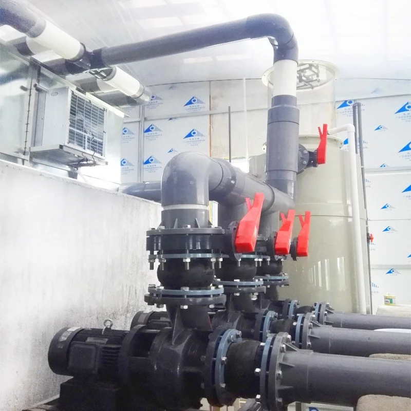 Turnkey design for indoor ras tilapia fish farm recirculating aquaculture system in India