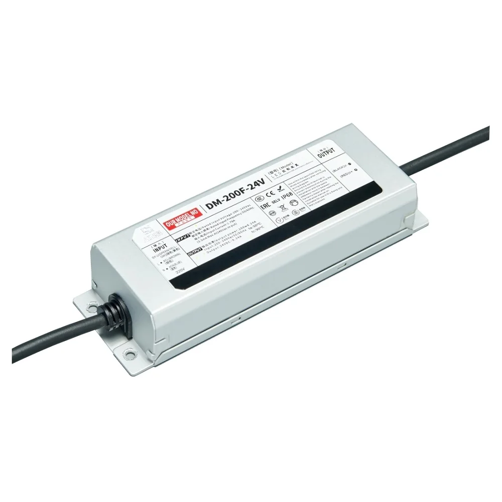 Growling high quality m w  silver waterproof ip68 36w led driver 24v 1.5a power supply for led light