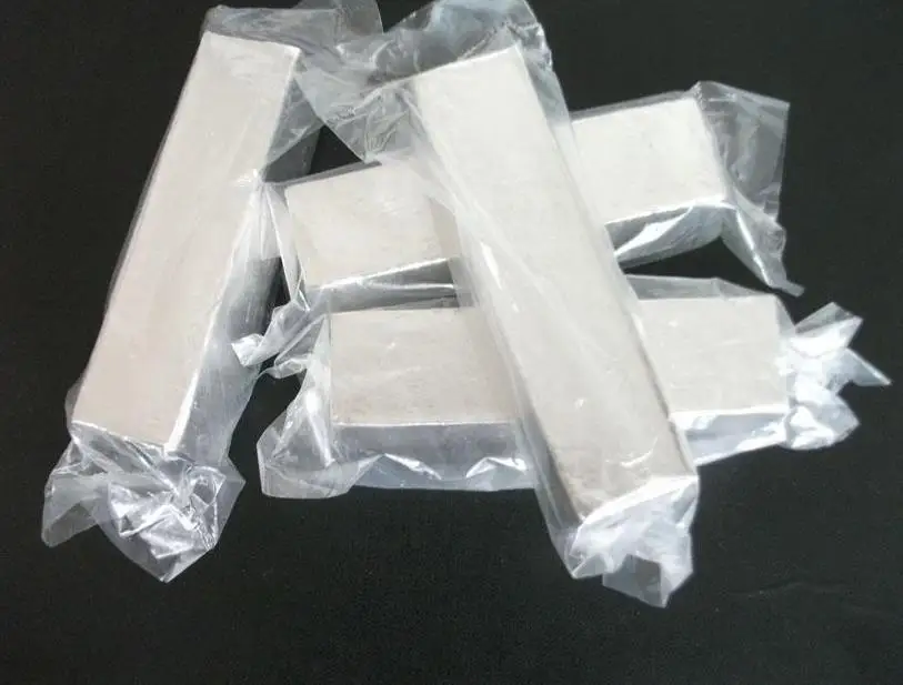 Высокочистый металлический индиевый слиток 99.995% от поставщика по заводской цене