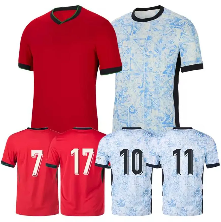 4XL 2024 Camisas de futebol Portugal National Team  soccer jerseys 24 25 EURO MEN kids WOMEN football T shirt