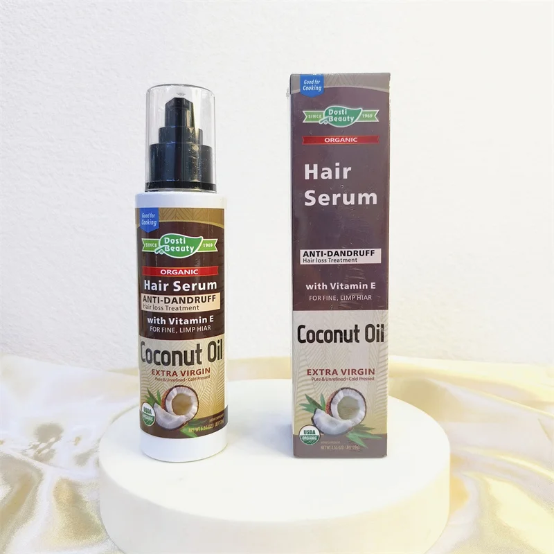 Wholesale Coconut Perfume Oil Premium Quality Natural Ingredients Natural Coconut Oil Anti-Dandruff Hair Serum