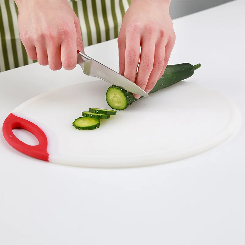 Eco-Friendly Kitchen Item 2PCS Multi Function Plastic Chopping Block Cutting Board Set