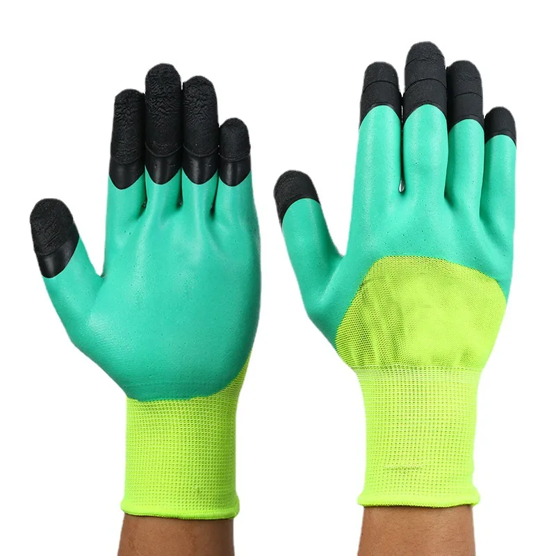 Labor insurance strengthen finger gloves wear-resistant non-slip gloves