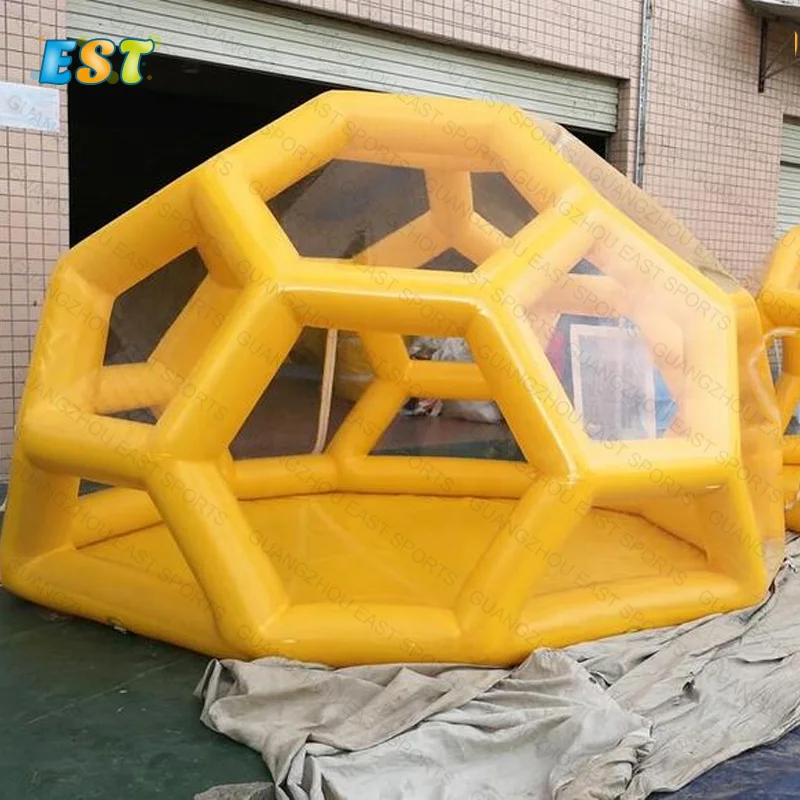 High Quality PVC Outdoor Camping Starry Sky Tent Romantic Inflatable Transparent Bubble tent Inflatable Bubble Dome Tent