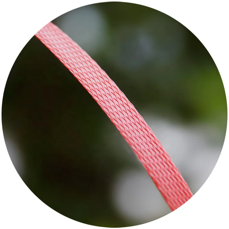 Customization 12 mm support LOGO printed Polypropylene strap PP packaging tape roll