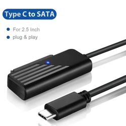 SATA to USB 3.0 Adapter Type C to SATA Cable 5Gbps High Speed Data Transmission For 2.5 Inch HDD Hard Drive SATA Adapter