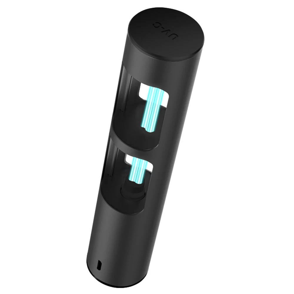 mini UV-C sanitizer lamp + ozone light Portable UV Sterilization Lamp for USB rechargeable lamp uv