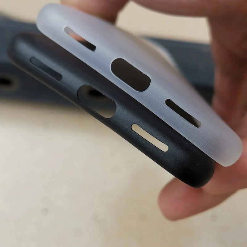 Модный ультратонкий PP 0 4 мм матовый чехол для Google Pixel 5 тонкий супер ультра пластиковый защитный подарка