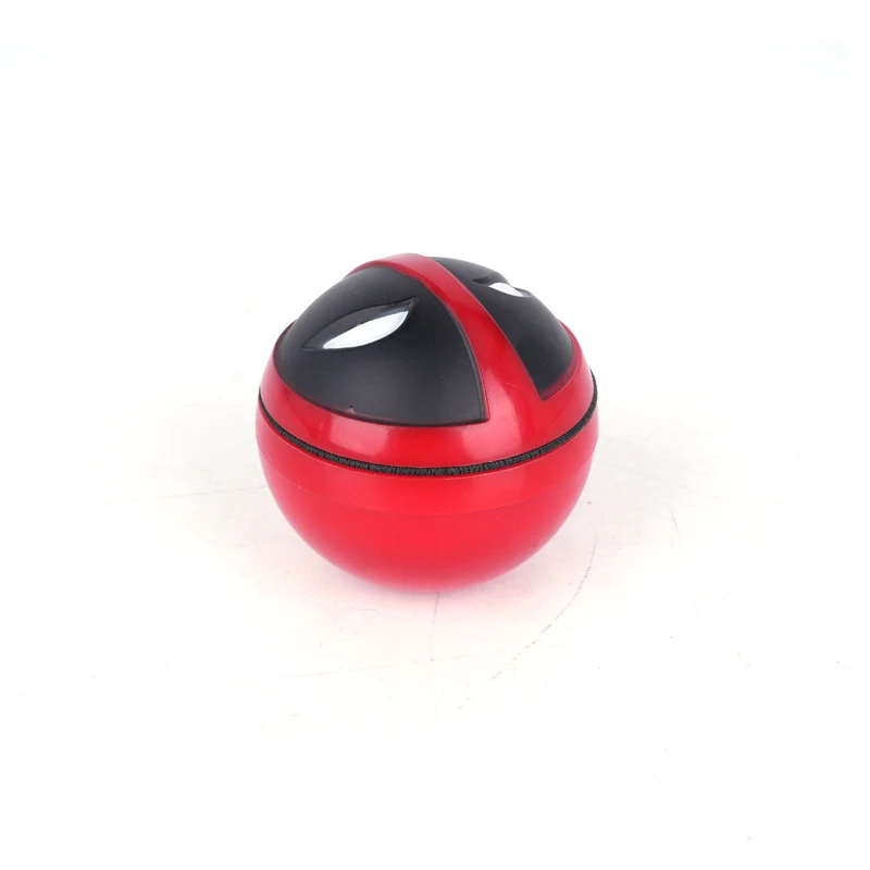 Lanchuang Wholesale Zinc Alloy 3 Layers Dead Pool Shape Smoke Crusher Tobacco Herb Grinder