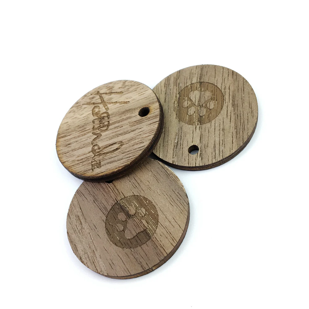 Laser Cut Popular Free Hang Wooden Mini Chalkboard Tags