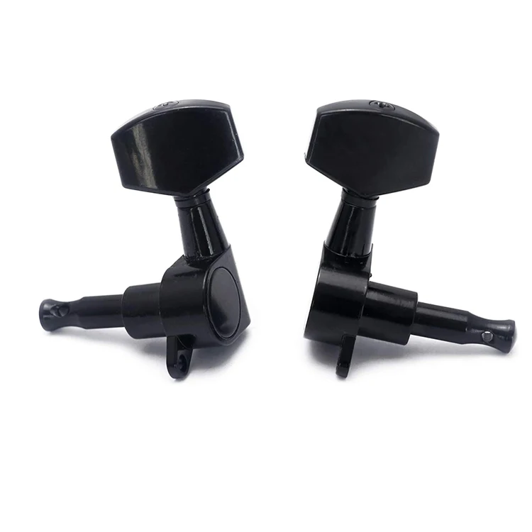 3R3L Sealed Keys Guitar Tuning Pegs for LP Style Electric Guitar or Acoustic Guitar, Big Button