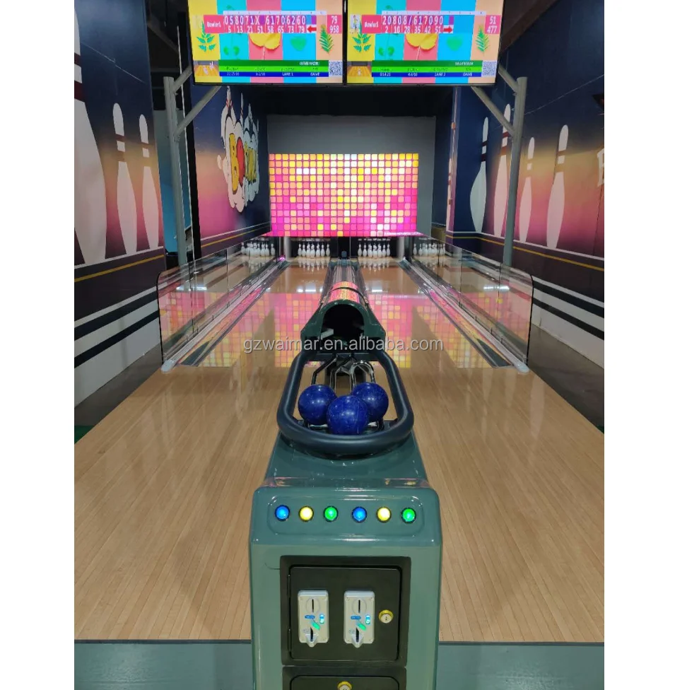Newest High Quality Bowling Alley AR Bowling Lanes Equipment Tenpin Bowling Machine