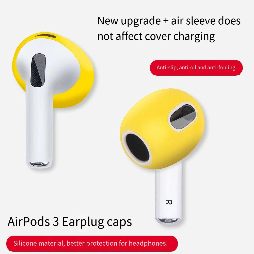 2022  New Arrivals Airpods 3 Ultra-thin Non-slip Earplug  Wireless Earbuds Earphones & Headphone Accessories