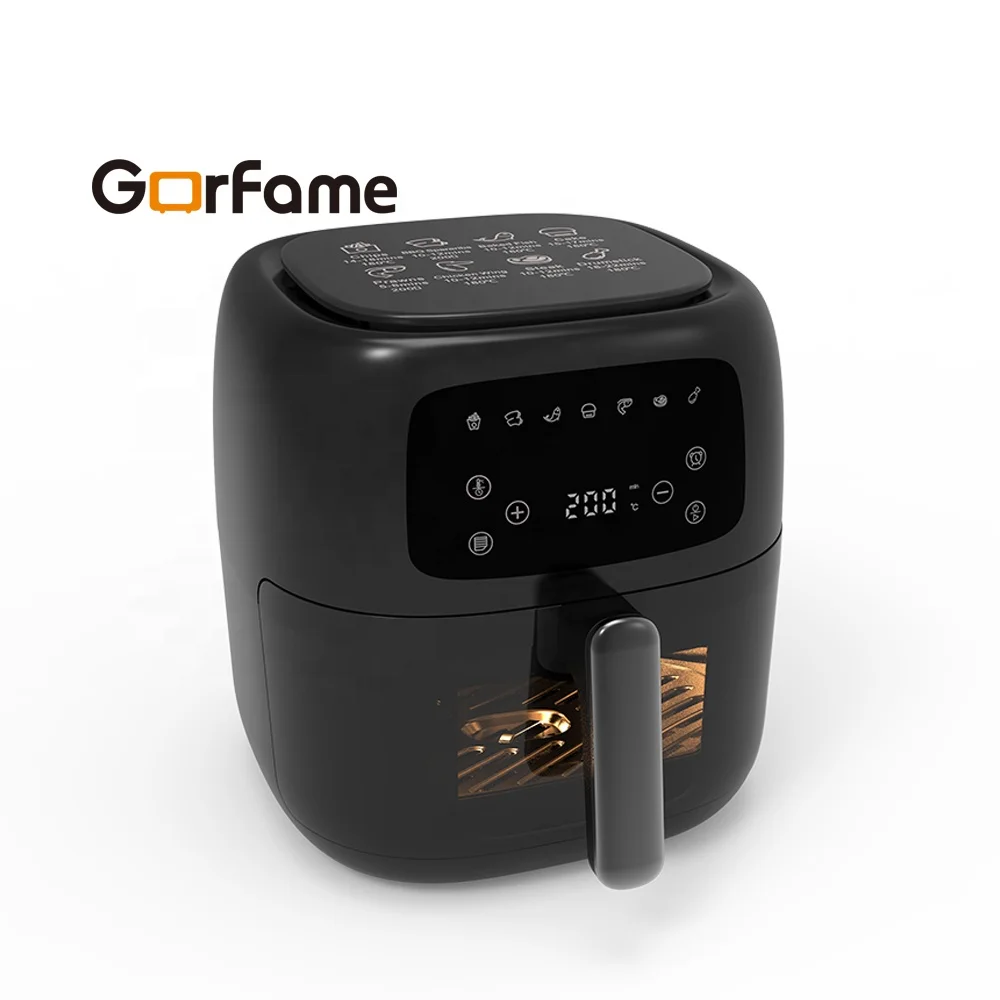 Factory Price New 7L Multiple Preset Function Healthy Oil-Free Frying with Visible Window Smart Touch Control Air Fryer