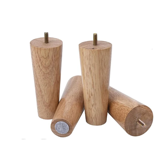 Wooden Furniture Legs 6 inch Furniture Parts Vintage furniture parts Sofa Replacement Sofa Legs Couch Hardware Accessories