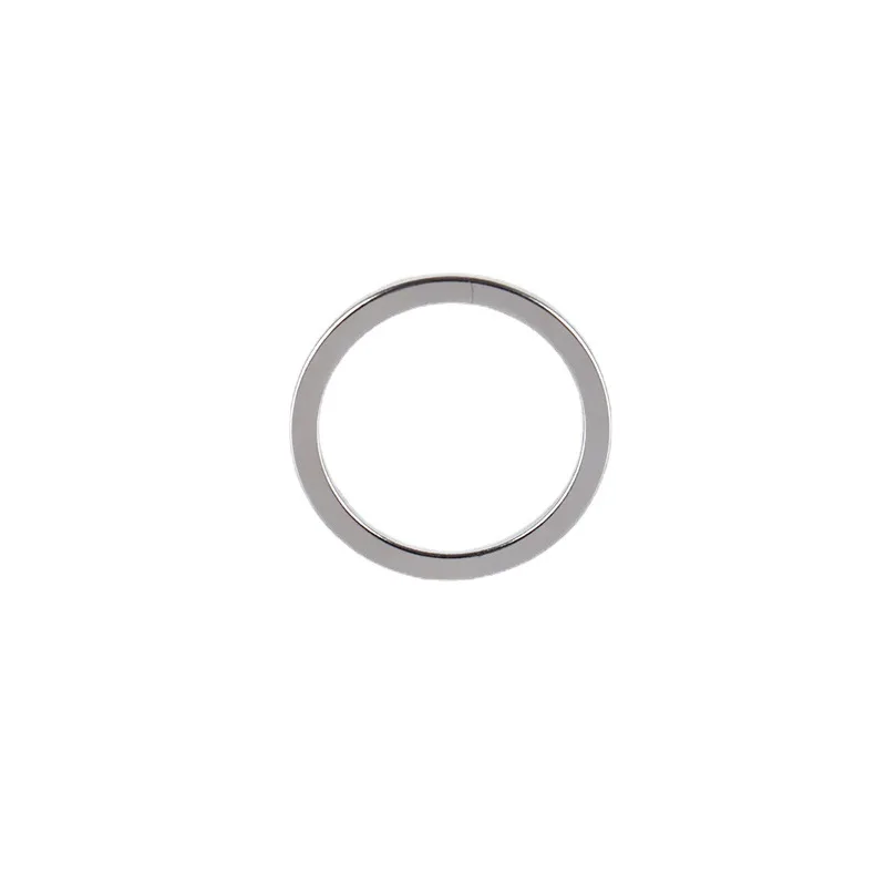 N52 Gold Supplier Custom Strong Magnetic Rare Earth Magnet Thin Round Ring Neodymium Magnets