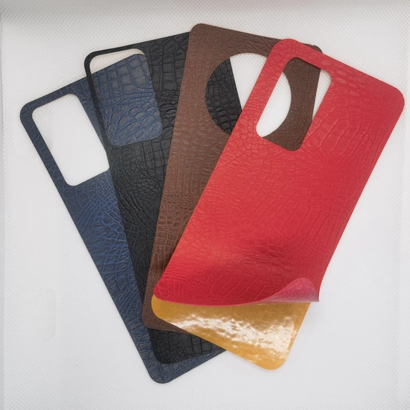 Suitable for ZTE Nubia M3 X6 V18 Z17 Z17S Z18 Mini S Z20 Z30 Pro Play imitation leather crocodile print phone back film