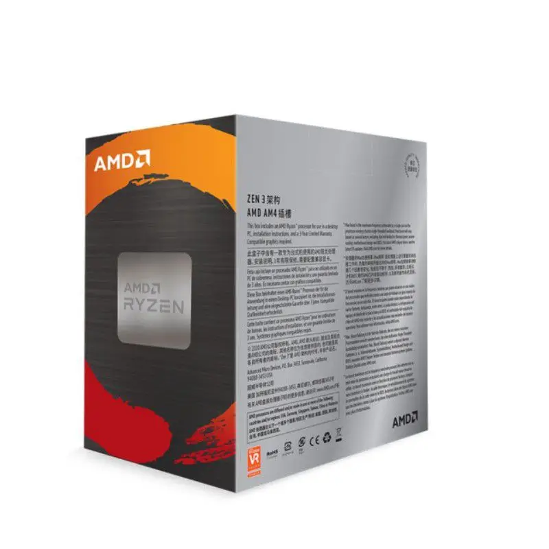 AMD RY из мультфильма «Холодное сердце» 7 5800X процессор 7nm 8-ядерный 16-нить разблокирована настольный 3 8 ГГц 105 Вт AM4 гнездо