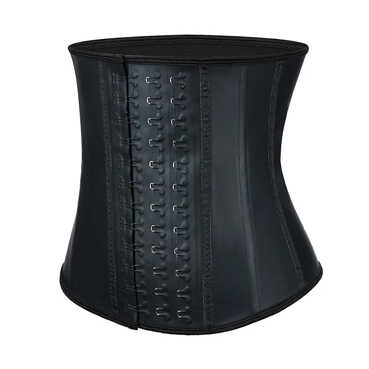 Zinc Alloytex Waist Cincher Waist Trainer Trimmer Belt Girdle Women Standard Adults Knitted Shapers Latex Corset 1 Pc 100% Latex