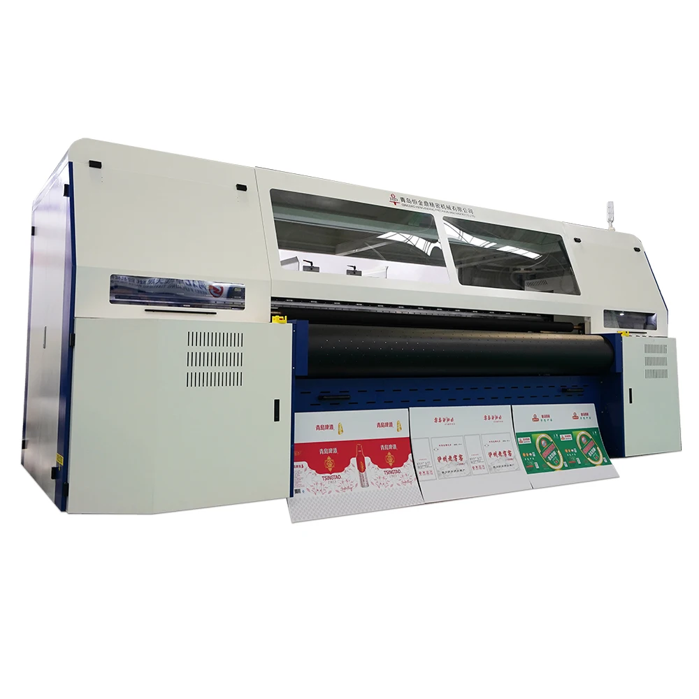 Automatic Carton Box Logo Digital Printing Machine Inkjet Corrugated Printer