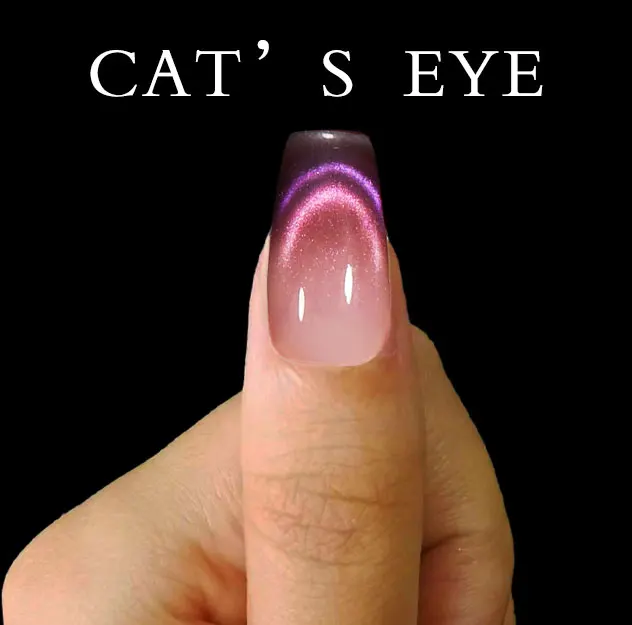 3D  Effect Magnetic Cat Eye Brightly Colored Nail Art Pigments Mica Powder for Nail Art