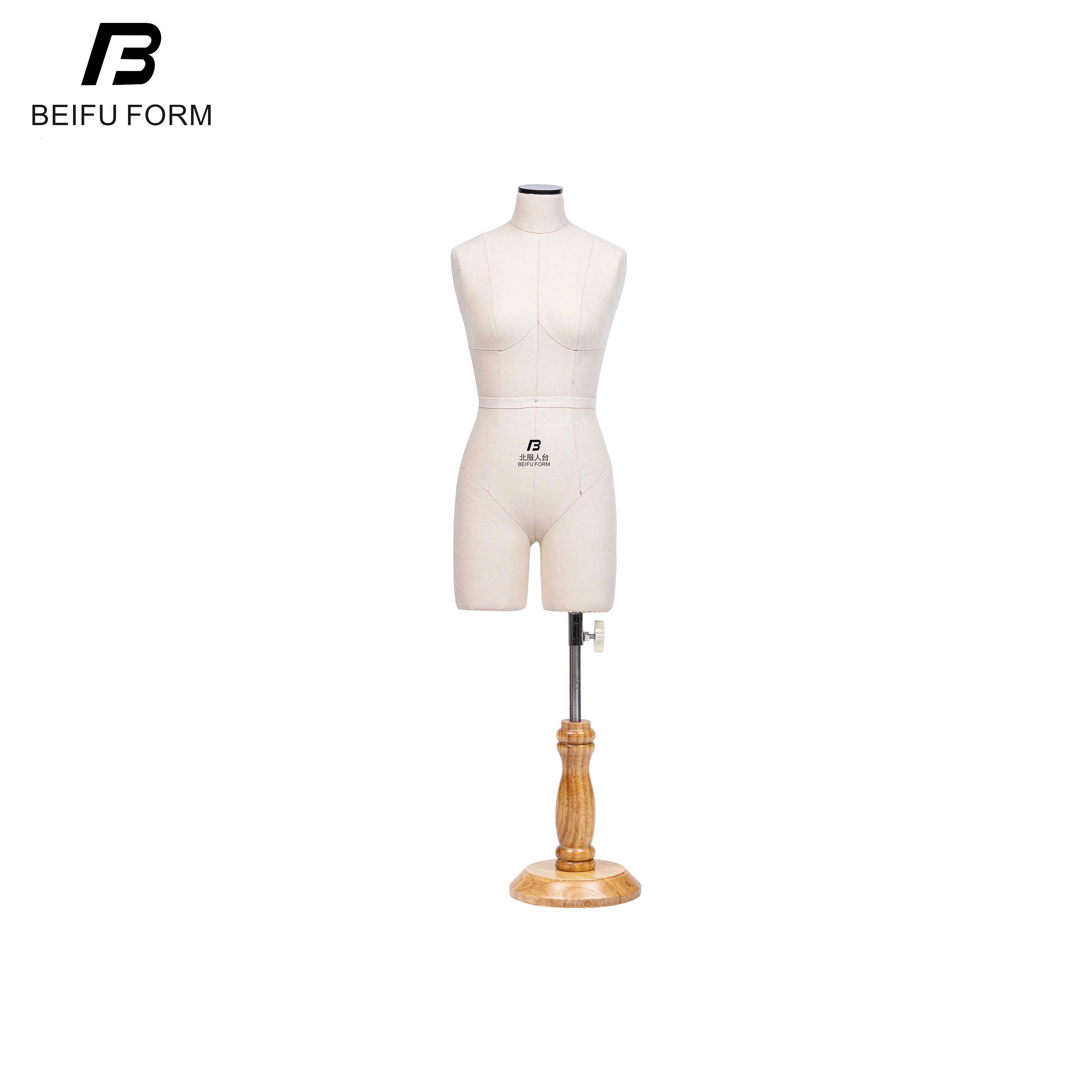 Beifuform mini  size mannequin French 1/2   dress form for tailor dummy half scale form manikin