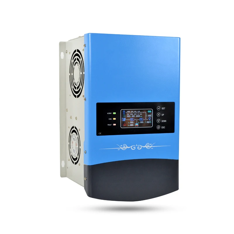 3 Phases Pure Sine Wave Inverter 110V 220V 3Kw Off Grid Solar Hybrid Power Inverter MPPT Controller