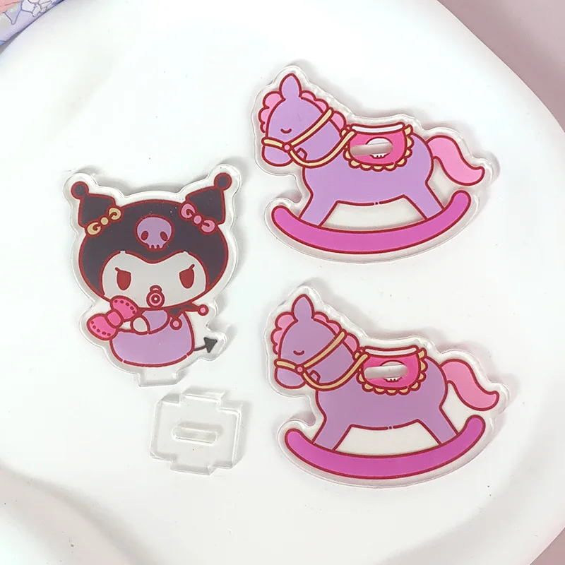 High Rated Custom Acrylic Sanrio Keychain Shake Standee Kpop Acrylic Anime Keychain Charm Standee Custom