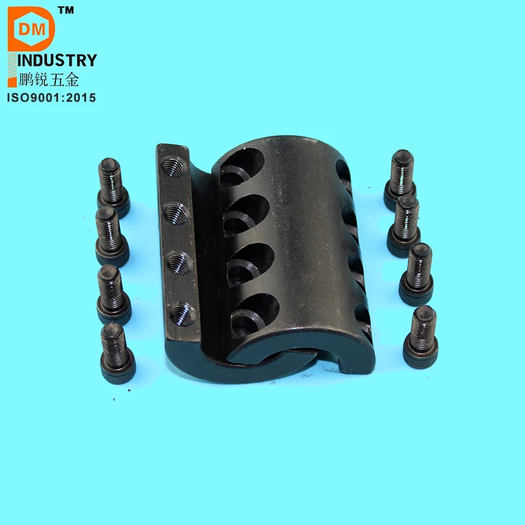 Double Split Shaft Collar Two-piece Shaft Collar Screw Collar Black Finish