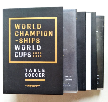 16pcs WORLD CUPS&WORLD CHAMPIONSHIPS DVD9 with books packaging in Display slipcase Box