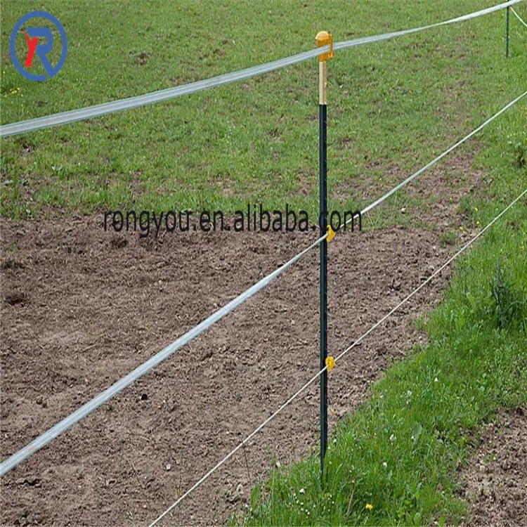 Factory price Heavy Duty metal farm 6 ft T post fence post/steel Studded T Post for sale