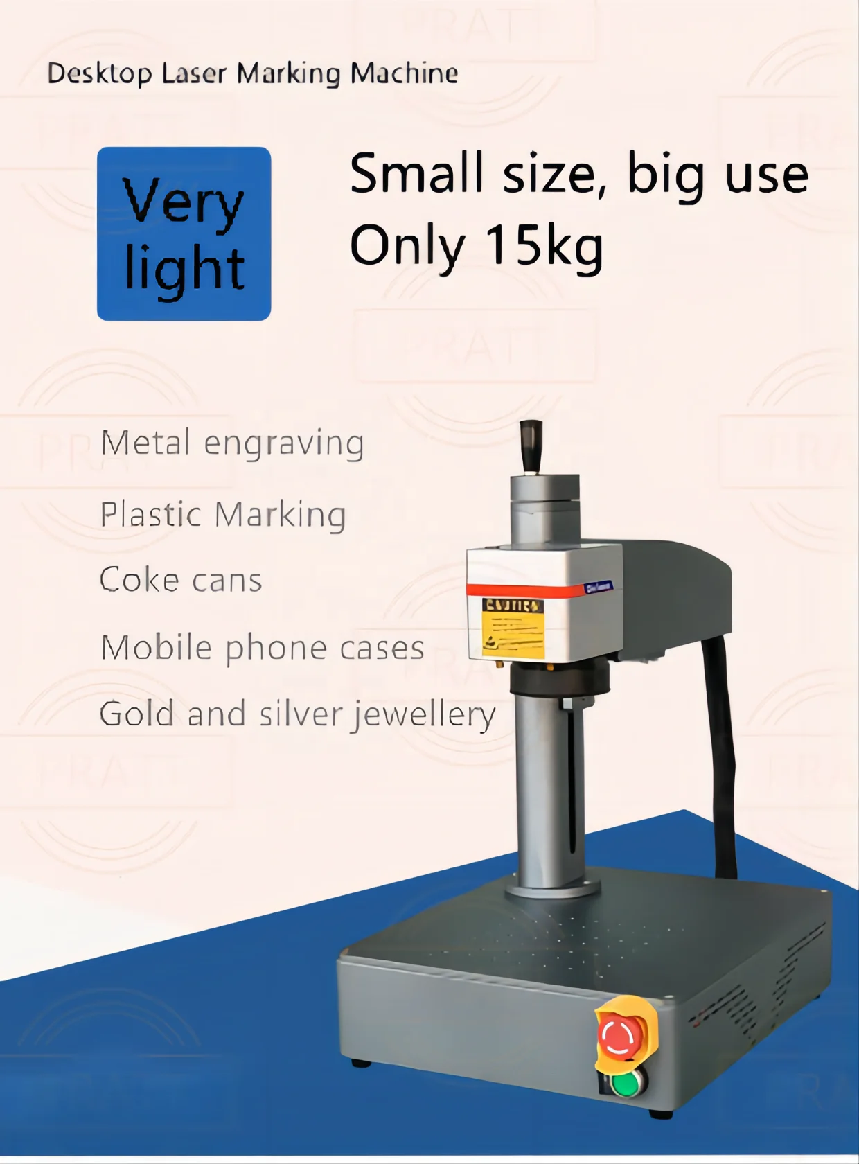 Fiber Laser Marker Etching Engraving Marking Machines Price  20w 30w 50w 100 W Stainless Steel Metal Parts RAYCUS JPT