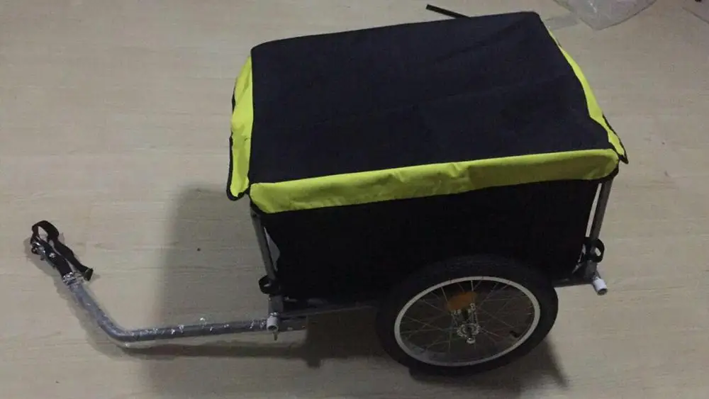 manufacturer bike pet trailer dog cat bicycle pet Dog Cart with Drawbar Hitch