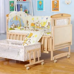 New type bed rail design /portable baby bed/baby cot prices