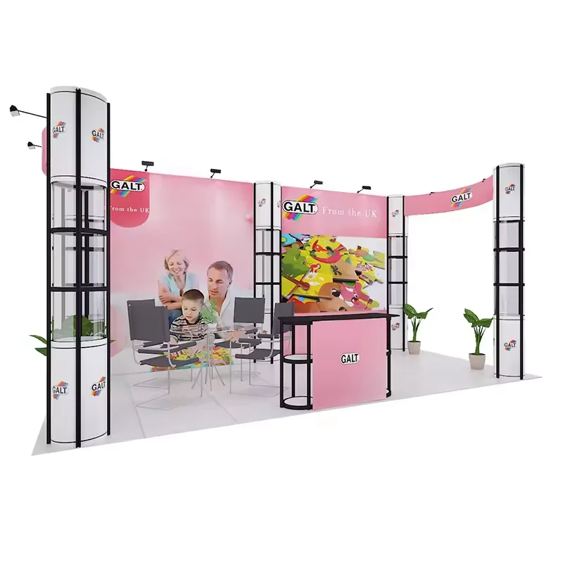 Торговое оборудование Tian Lang модный алюминиевый портативный выставочный стенд 10x10 3x3