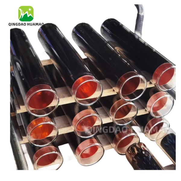 Large diameter solar vacuum tubes for solar stove