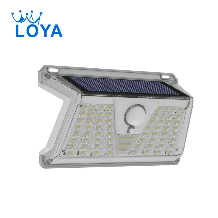 2021 New Trendy Household Popular Outdoor Wall Solar Powered Light High Efficient Energy Saving 280 Lumen Solar Wall Light