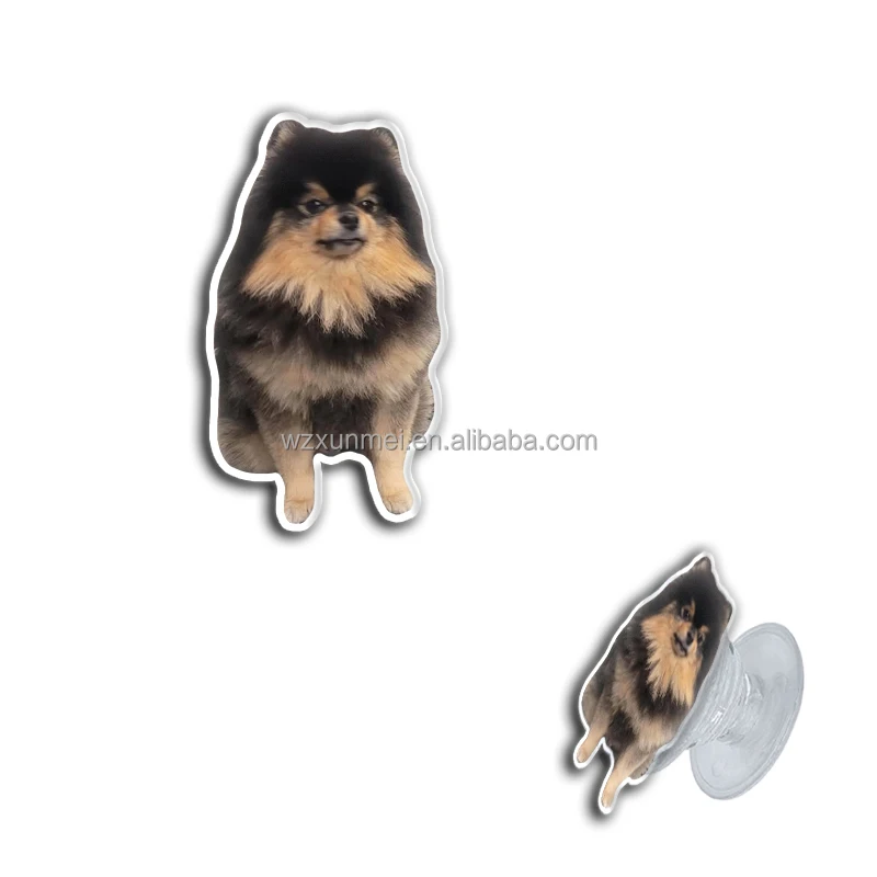 Custom photo Acrylic Finger Ring Holder Phone Socket Acrylic Phone Grip acrylic finger phone holder Taehyung Yeontan Holder
