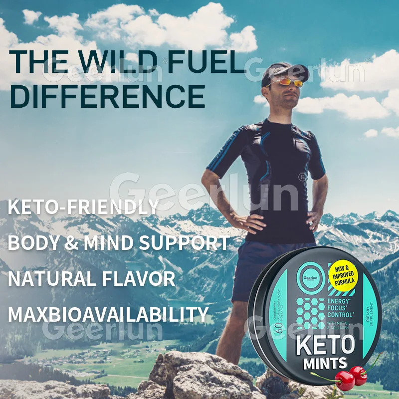 OEM Private Label Nootropic Supplements Boost Energy Focus Slimness Candy for Flat Belly Keto Slimming Mints